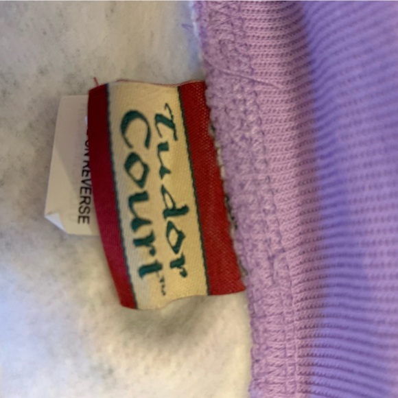 Tudor Court Cardigan Sweatshirt floral button up size 4x spring coat oversized - Picture 7 of 8